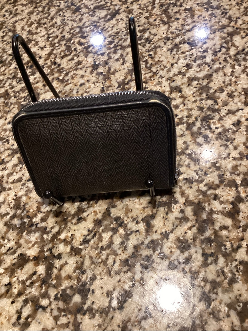 Bulgari Black Textured Zip Audio Case - Picture 2 of 7